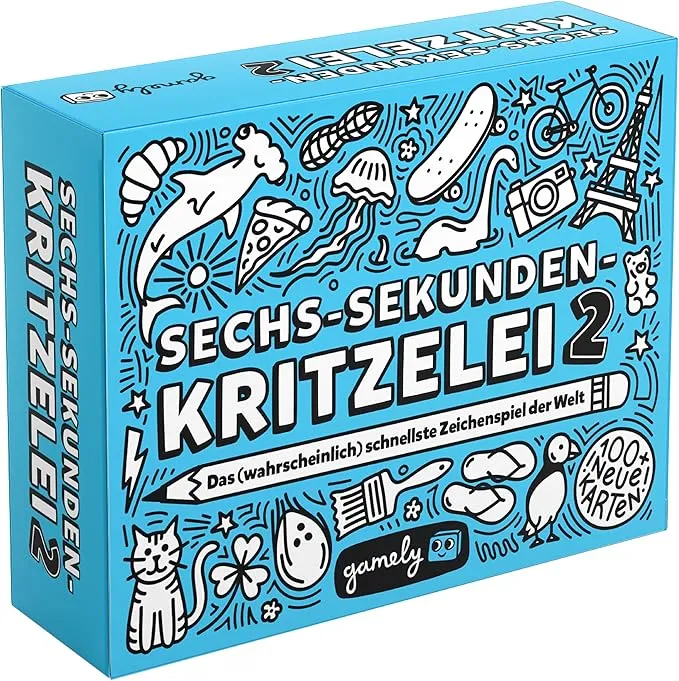 Sechs Sekunden Kritzelei 2, deutsch