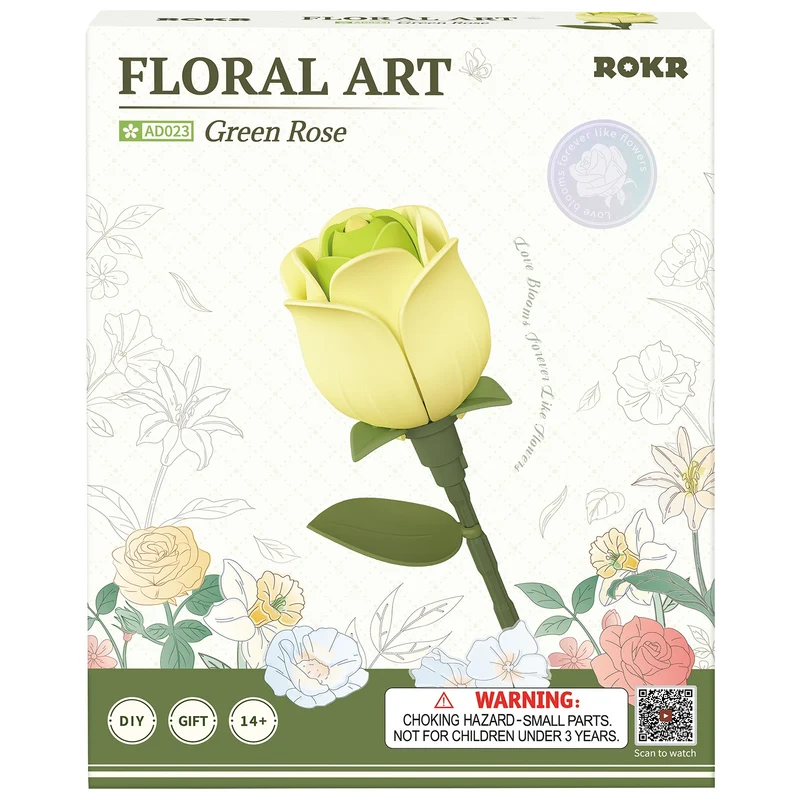 Robotime Green Rose AD023