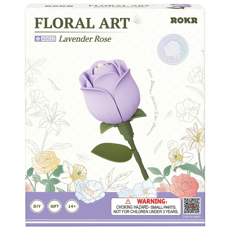 Robotime Lavender Rose AD022