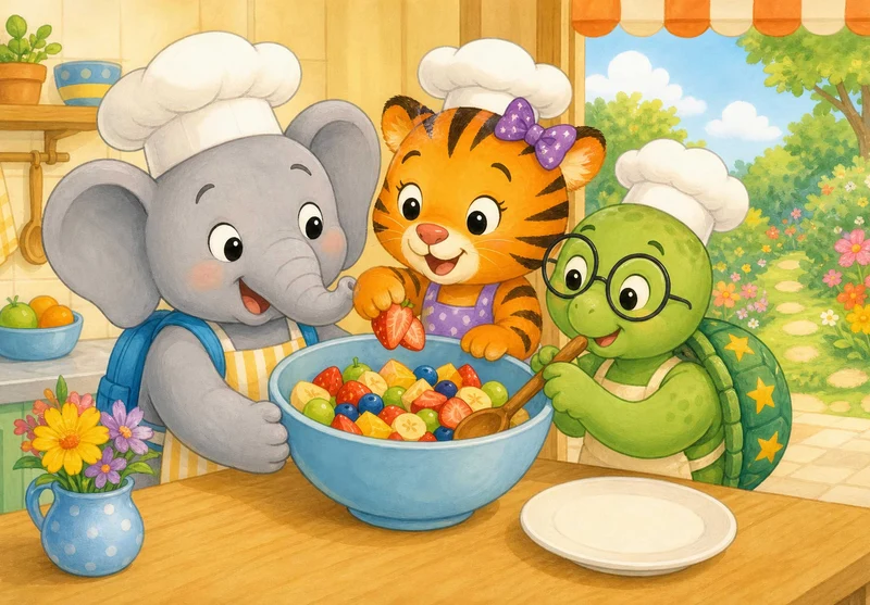 113324 Kinder - Raffi, Tina und Taz Puzzle