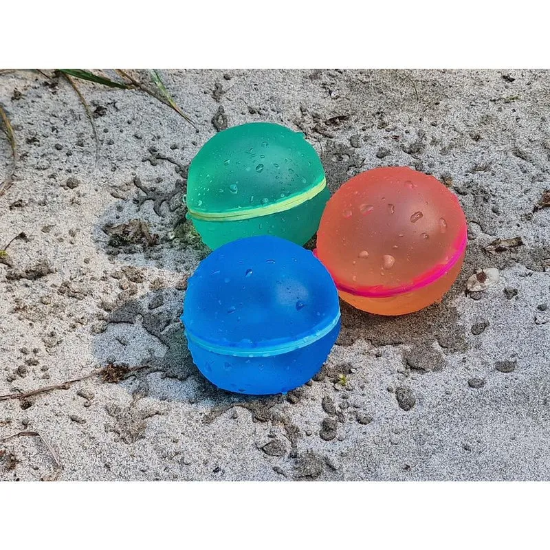 Wiederverwendbare Silikon Wasserbomben 6 Stück