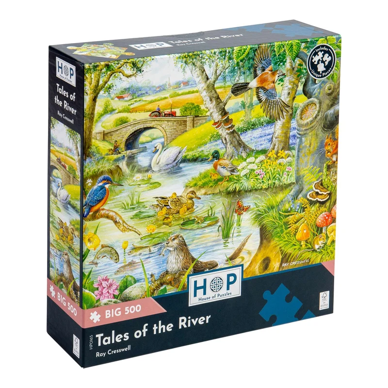 Tales Of The River - BIG 500 Piece Jigsaw Puzzle