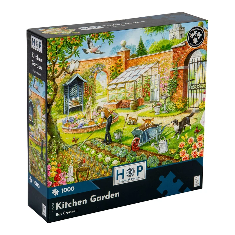 Kitchen Garden - 1000 Piece Jigsaw Puzzle
