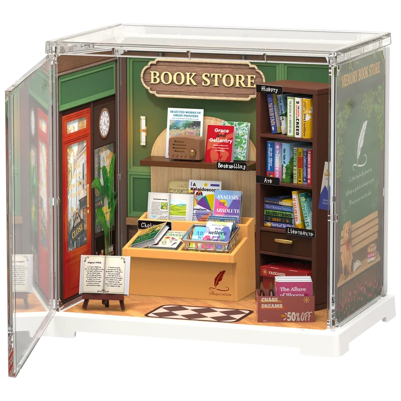 Robotime Memory Book Store DWS04B