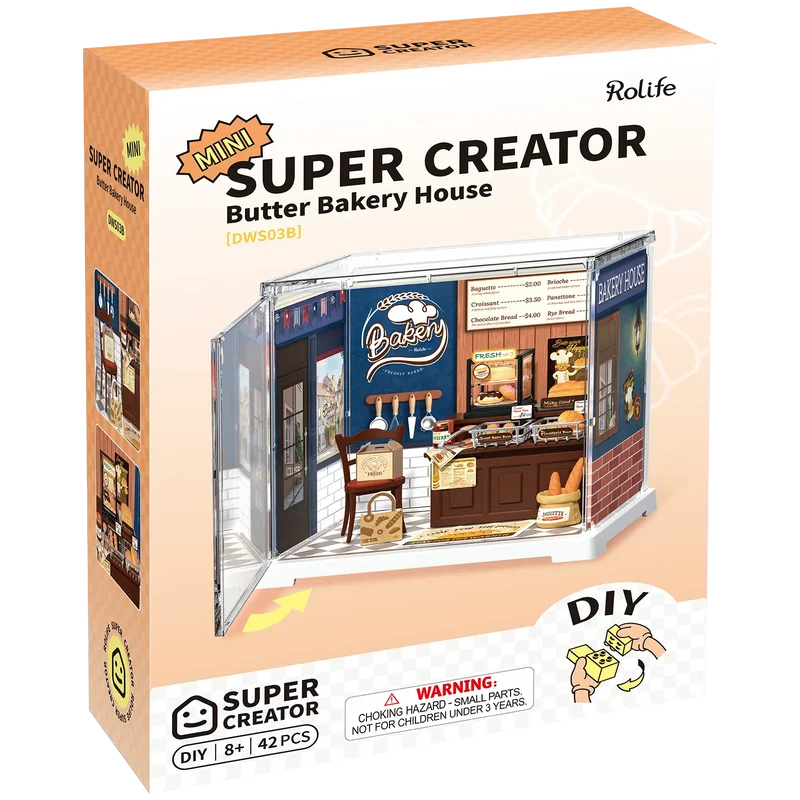Robotime Butter Bakery House DWS03B