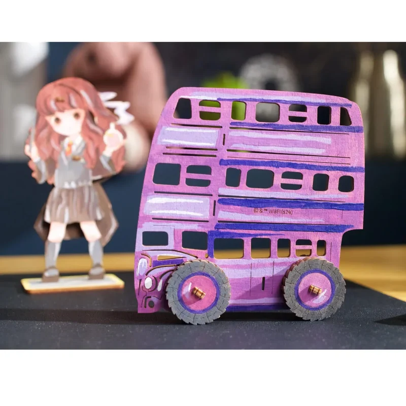 UGEARS 70255 - Harry Potter - the Knight Bus - zum Bemalen - 3D Holzbausätze