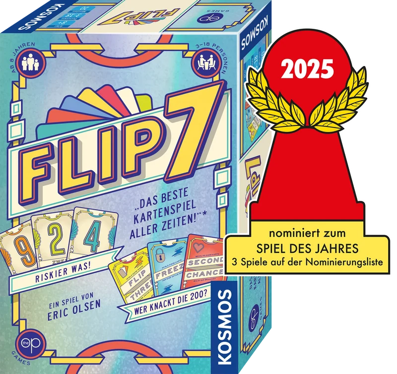Flip 7 Kartenspiel von Kosmos