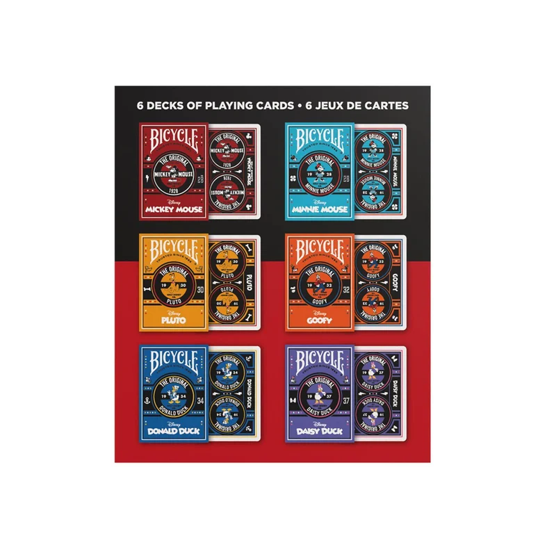 Bicycle® Disney Mickey & Friends Classic – Box Set, sprachunabhängig