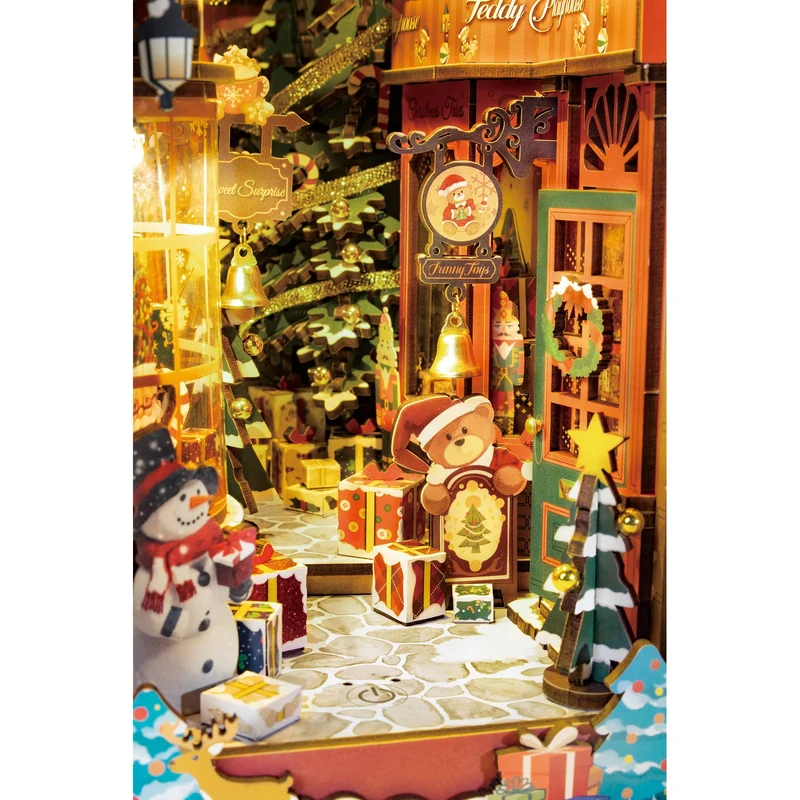 Robotime Book Nook Christmas Street TGC06