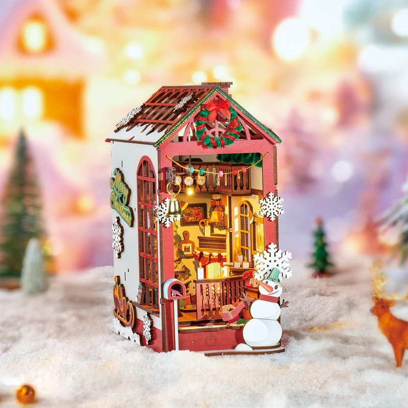 Robotime Book Nook Christmas Indoor Scene TGC07