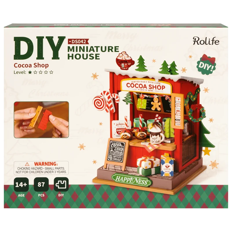 Robotime Cocoa Shop DS042