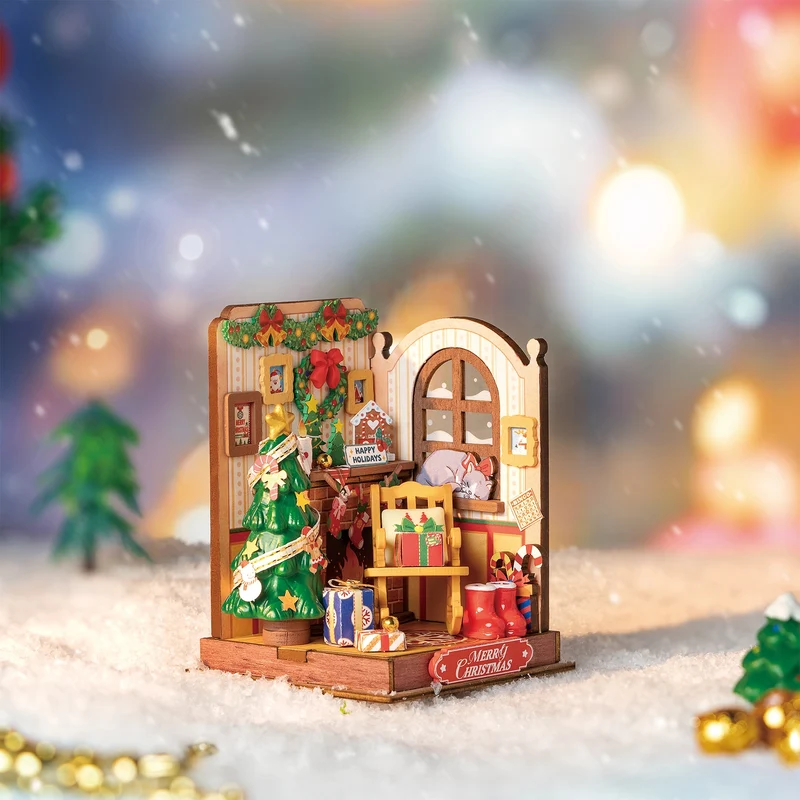 Robotime Christmas Fireplace DS041