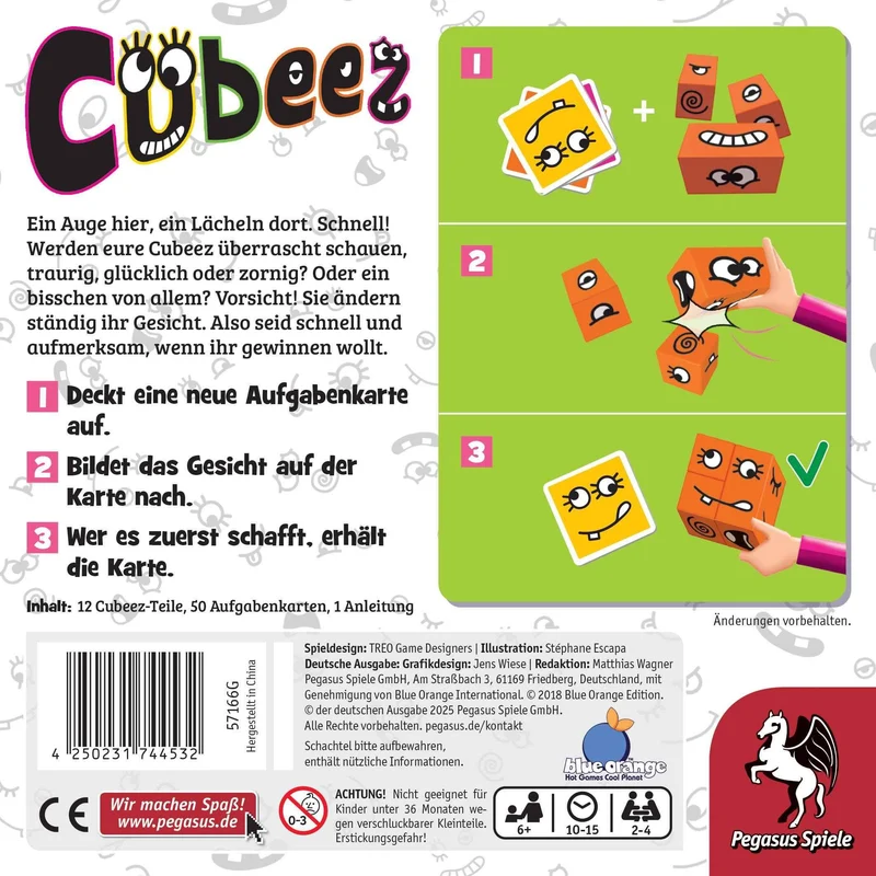 Cubeez, deutsch