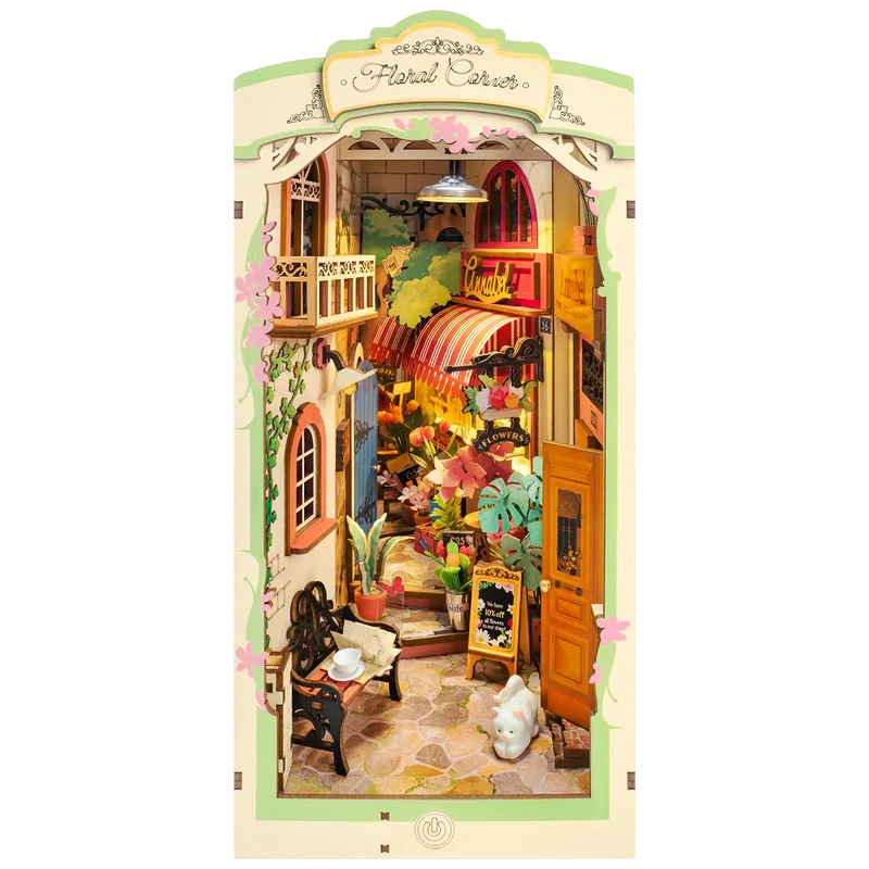 Robotime Book Nook Floral Corner TGB09