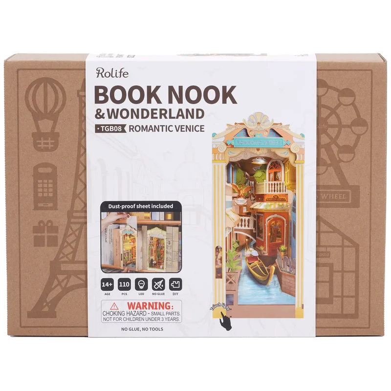 Robotime Book Nook Romantic Venice TGB08