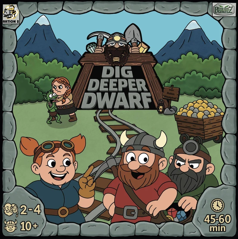 Dig Deeper Dwarf, deutsch