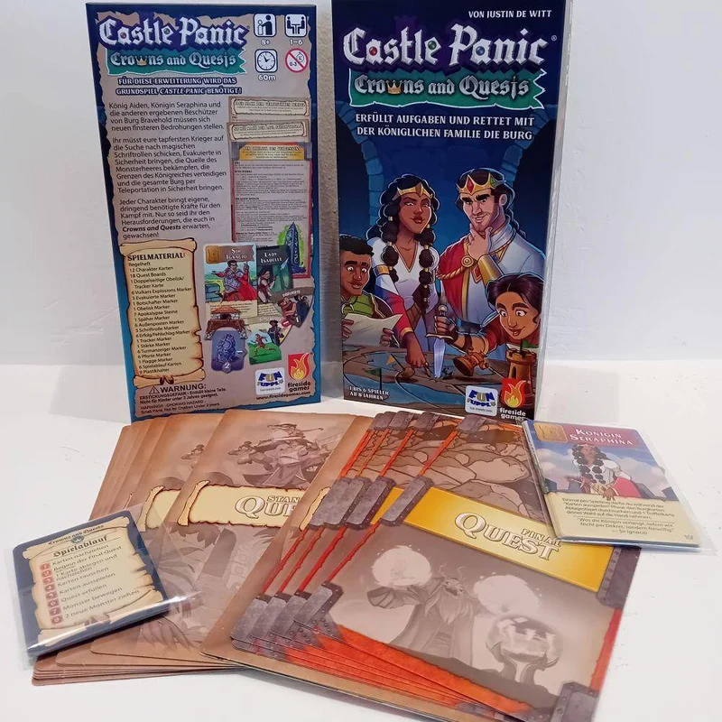 Crowns & Quests - Castle Panic, deutsch (Erw.)