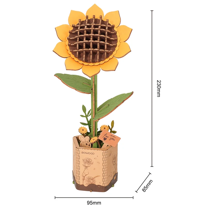 Robotime Sunflower / Sonnenblume TW011