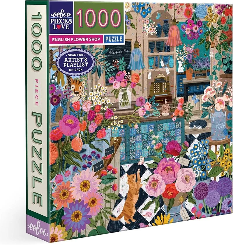 English Flower Shop (1000pcs)
