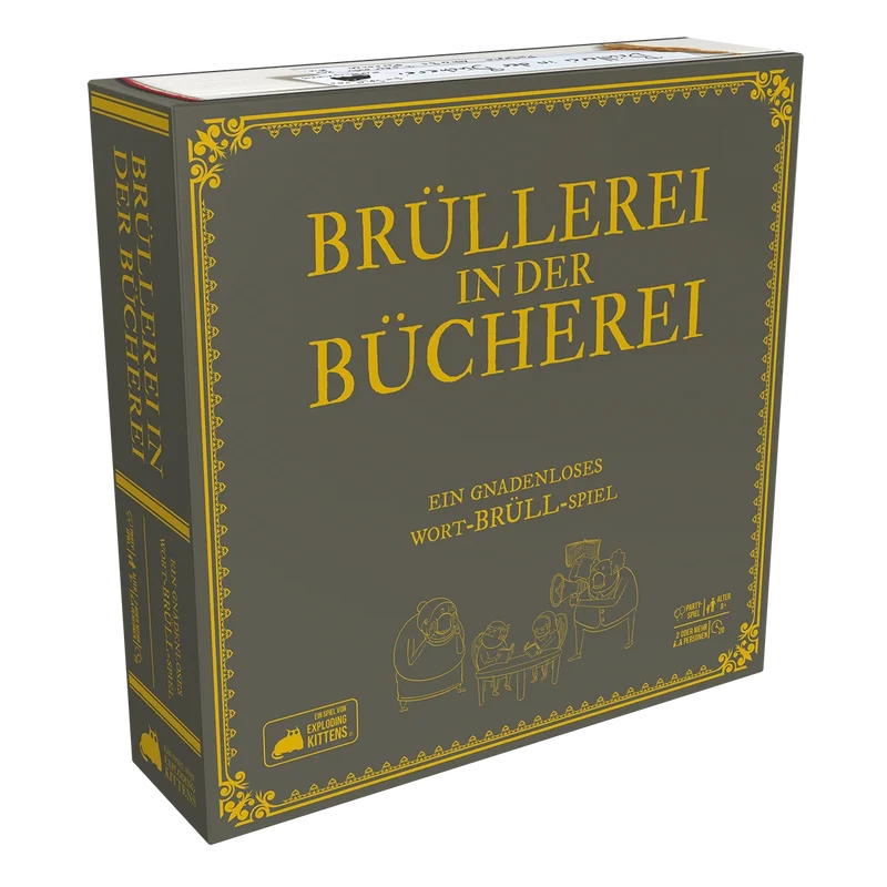 Brüllerei In Der Bücherei, deutsch