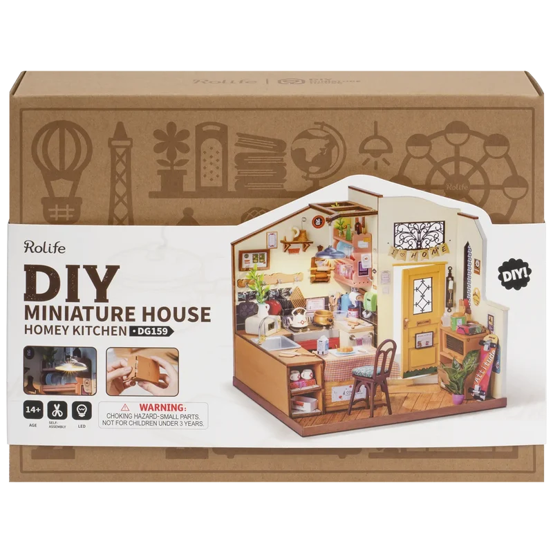 Robotime Cozy Kitchen DG159