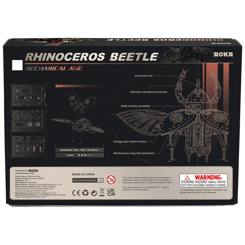 Robotime Rhinoceros Beetle MI01