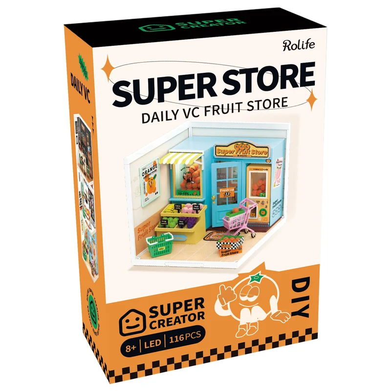 Robotime Super Fruit Store DW003