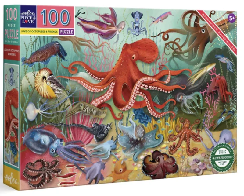 Love of Octopuses & Friends (100pcs)