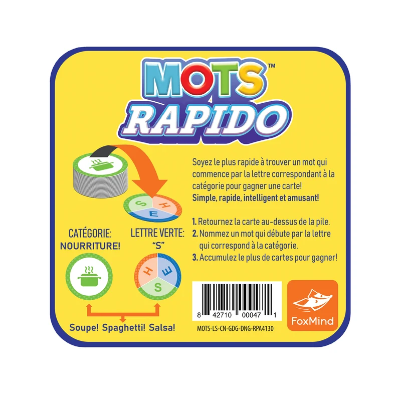 Mots Rapido (Tin Box)