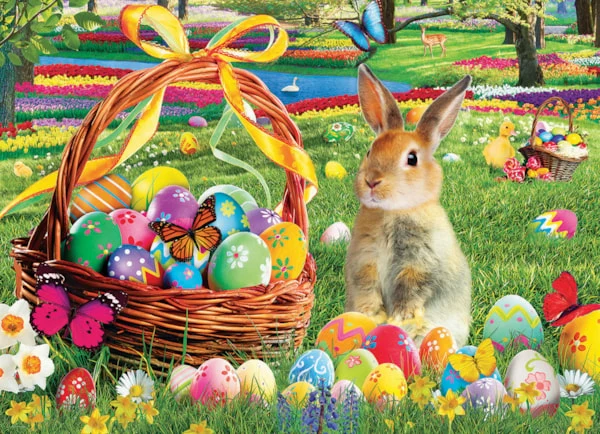 PFG Easter Garden (Usage/Used - PUZZLES FOR GOOD)