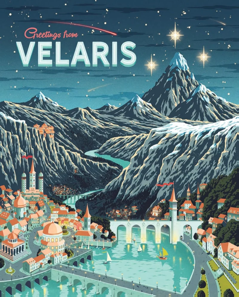 A Court of Thorns and Roses™ - Greetings from Velaris™ (1000pcs)