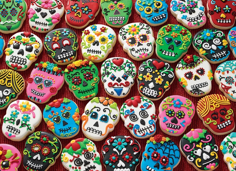 Sugar Skull Cookies