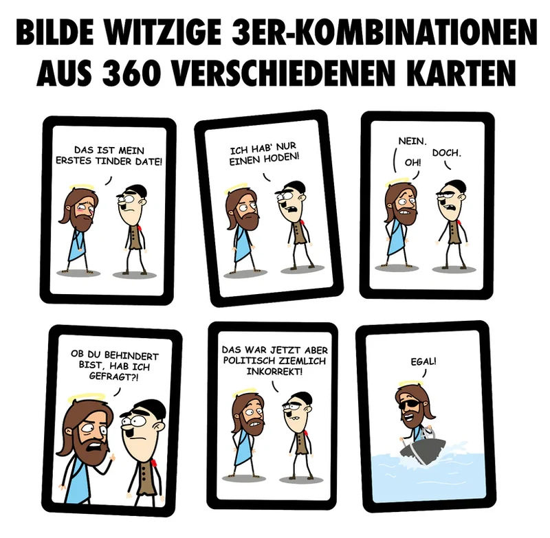 Dark Humor - Ein Kartenspiel Jenseits Von Gut & Böse, deutsch