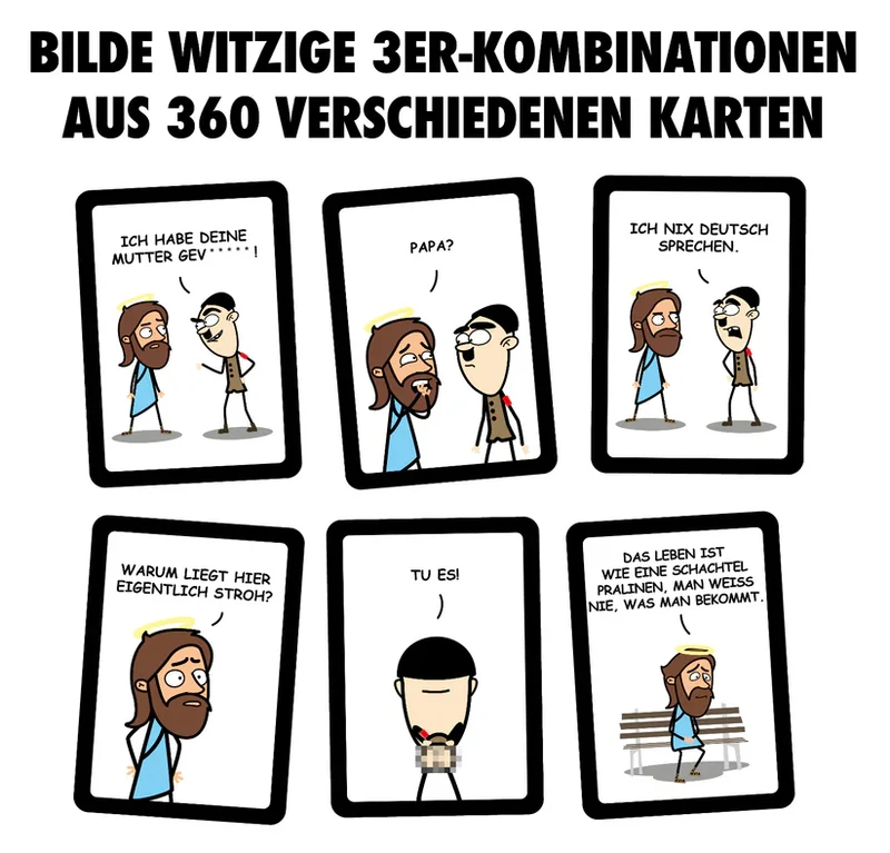 Dark Humor - Ein Kartenspiel Jenseits Von Gut & Böse, deutsch