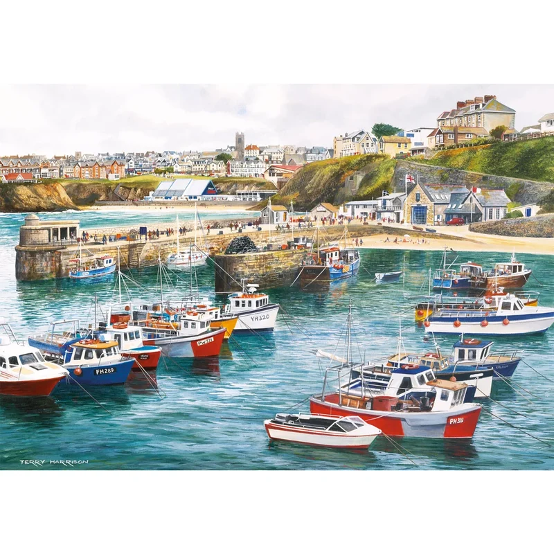 Cornwall by the Sea, Terry Harrison (4x500pcs)