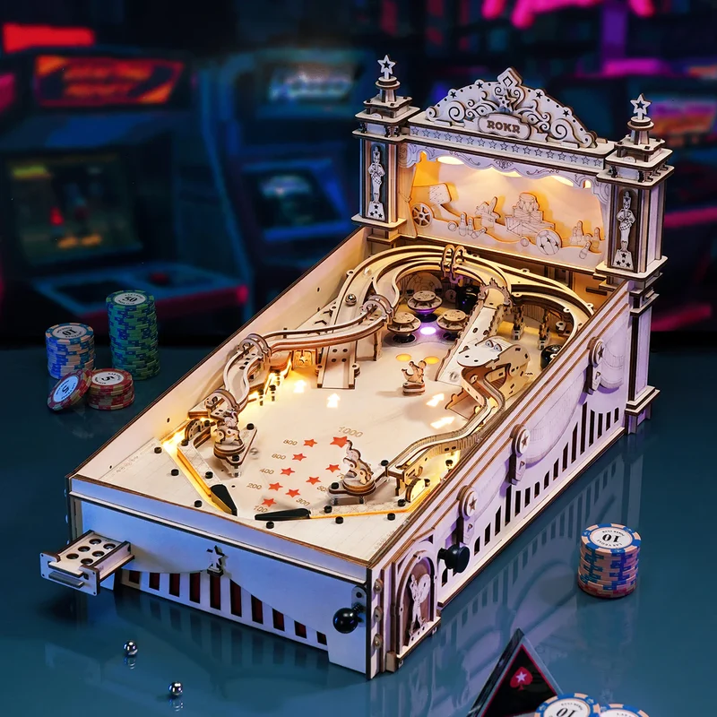 Robotime 3D Pinball Machine EG01