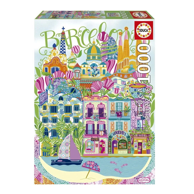 Wonderlust - Barcelona - Car Pintos (1000pcs)