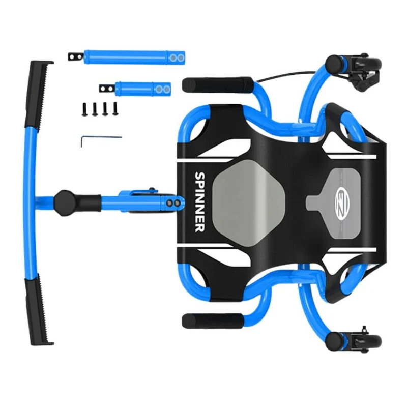 360° Action-Sitz-Gokart & Kinderfahrzeug - Spinner X Blue (4-12 Jahre)