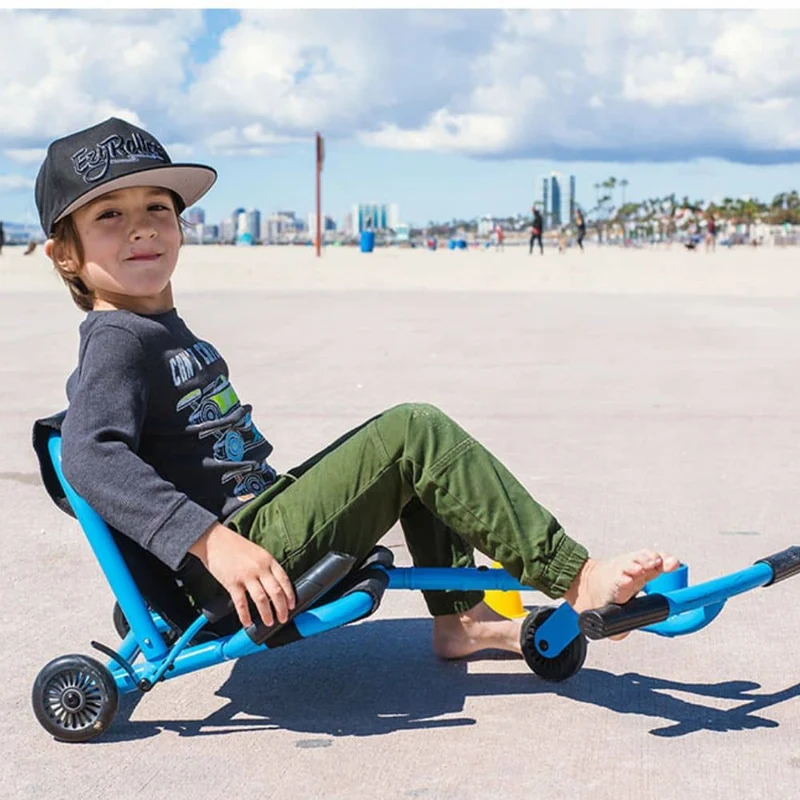 Kinderfahrzeug & Sitz-Gokart mit Beinantrieb - Classic Purple (3-12 Jahre)