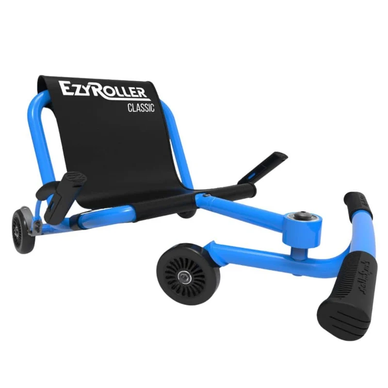 Kinderfahrzeug & Sitz-Gokart mit Beinantrieb - Classic Blue (3-12 Jahre)