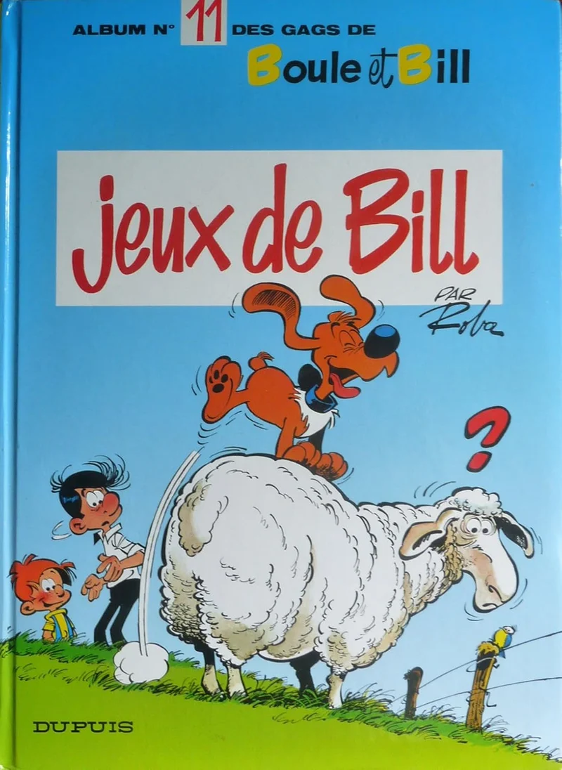 Boule et Bill - Tome 11 - Jeux de Bill Jean Roba Dupuis 1991