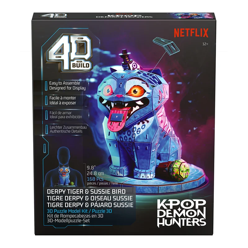 4D Build - KPop Demon Hunters - Derpy Tiger & Sussie Bird