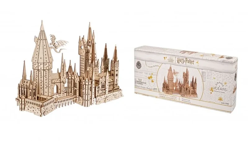UGEARS 70256 - Harry Potter Schloss Hogwarts - 3D Holzbausätze