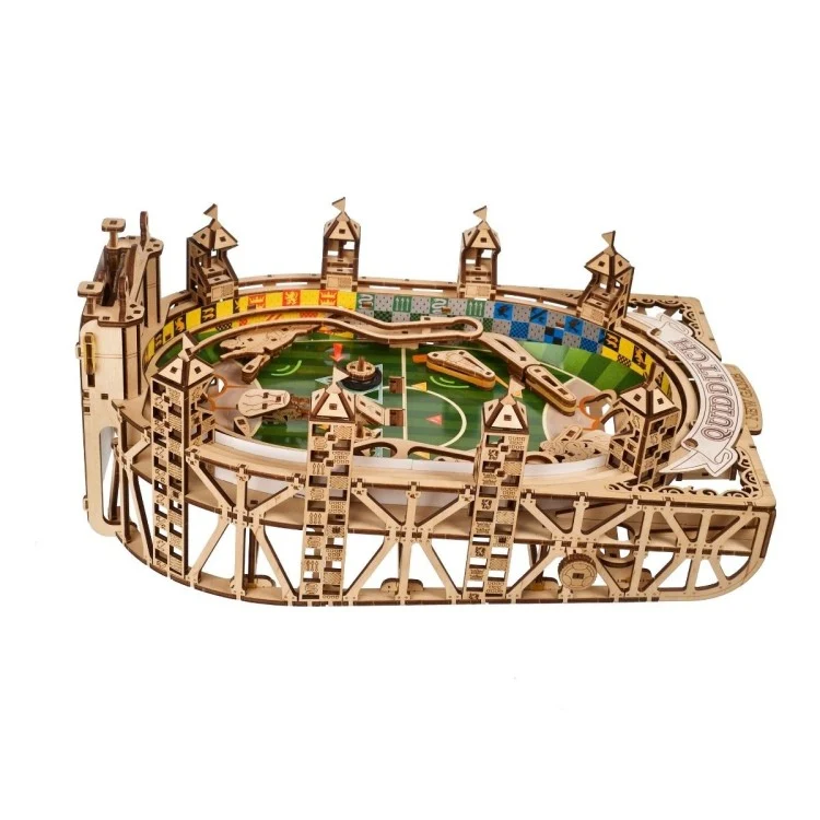 UGEARS 70231 – Harry Potter™ Quidditch™ Flipper – Mechanisches 3D-Holzpuzzle