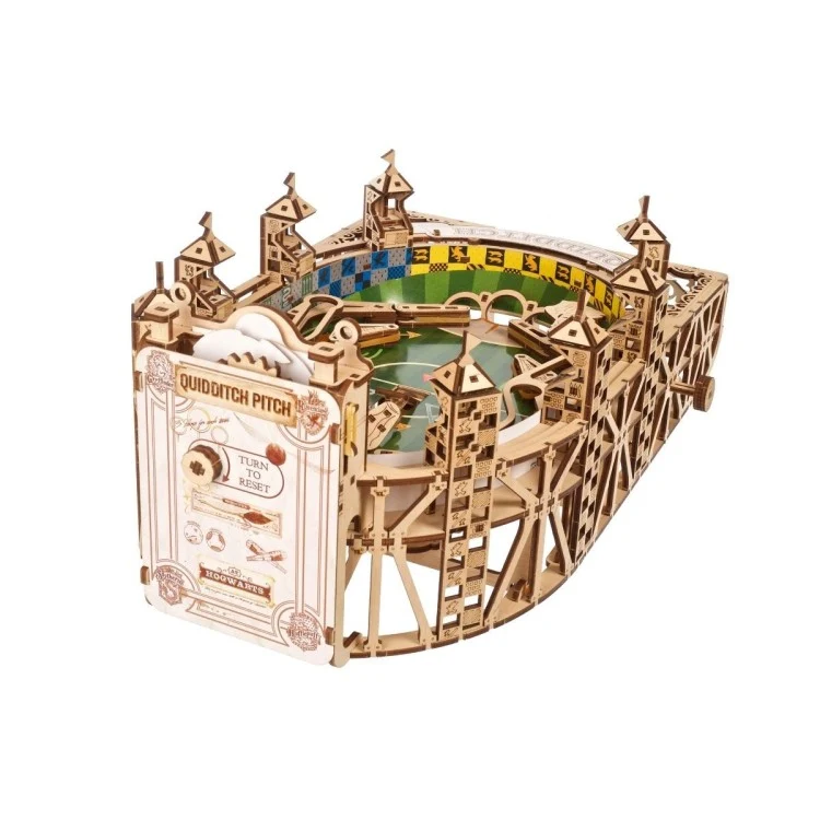 UGEARS 70231 – Harry Potter™ Quidditch™ Flipper – Mechanisches 3D-Holzpuzzle