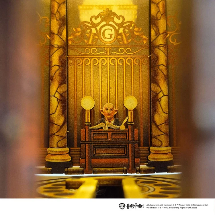 UGEARS 70276 - Gringotts™-Kugelbahn – Mechanisches 3D-Puzzle aus Holz