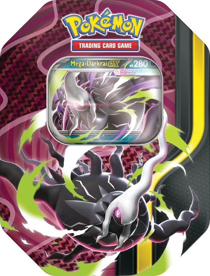 Pokémon TCG – Mega-Kräfte ex Tin Mega-Darkrai – Deutsch