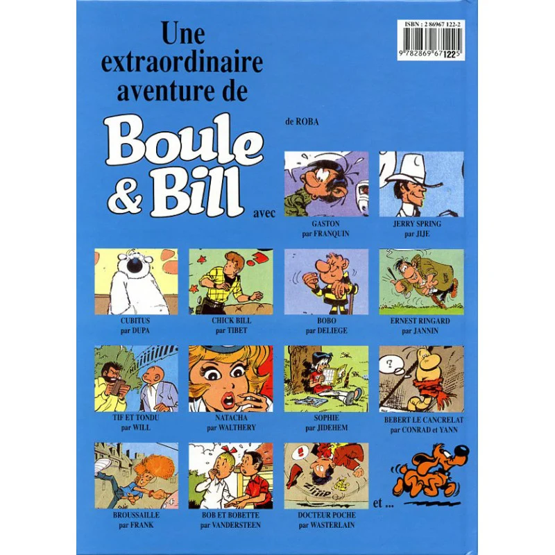 Boule & Bill – Bill a disparu ! – Une extraordinaire aventure – Vents d'Ouest 1990