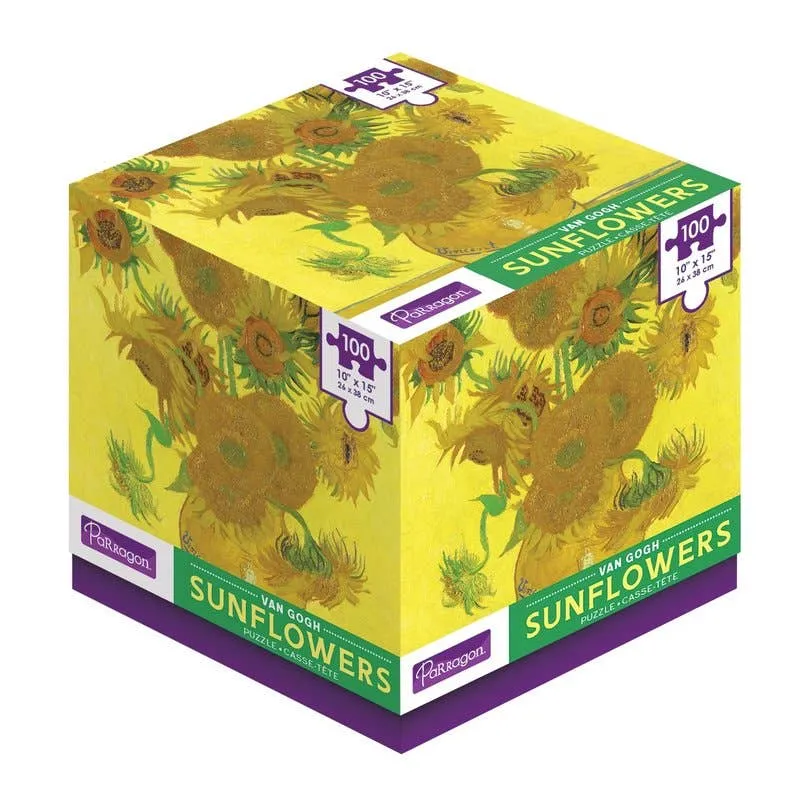 Cube - Sunflowers, Van Gogh (100pcs)