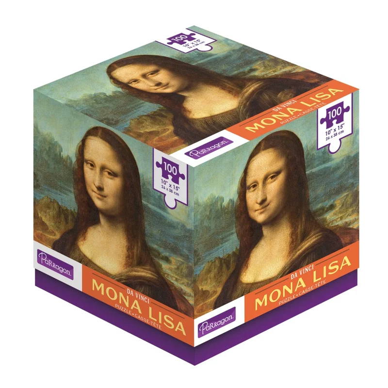 Cube - Mona Lisa, Davinci (100pcs)